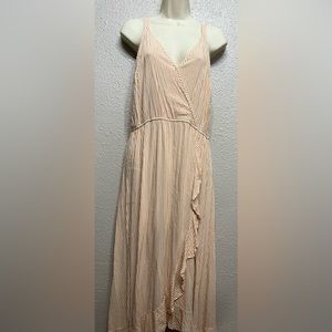 Summer dress orange tripes by Naïf